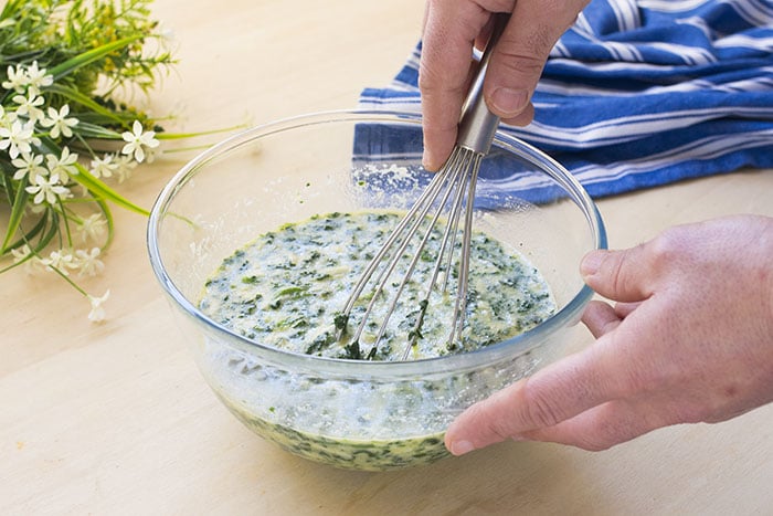 Plumcake salato agli spinaci - Step 2