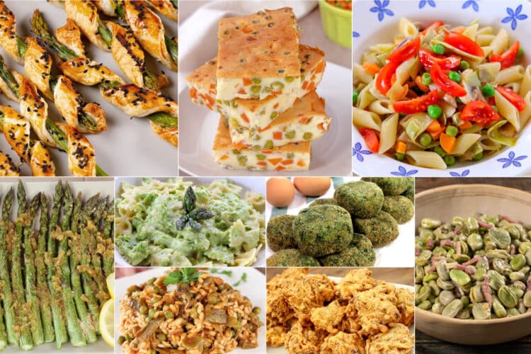 35 ricette con le verdure di primavera