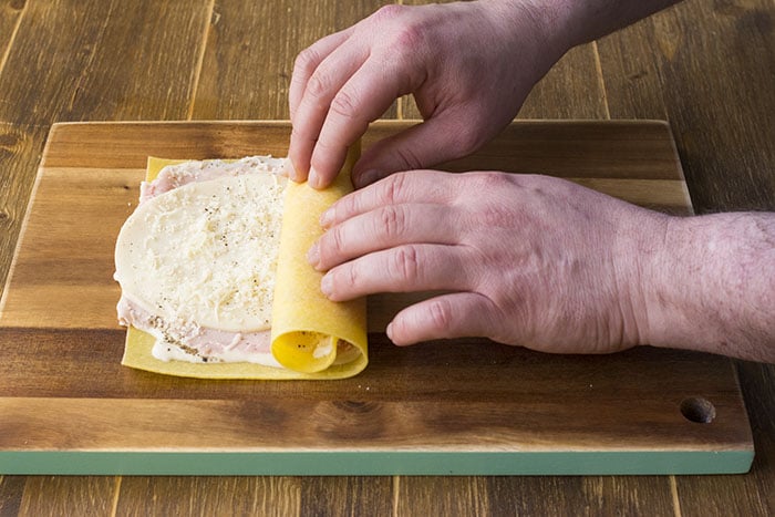 Cannelloni prosciutto e formaggio - Step 3
