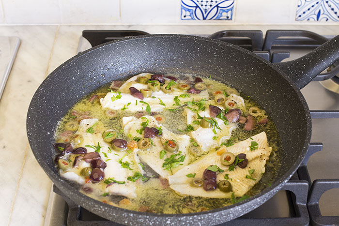 Filetti di pesce alle olive - Step 3