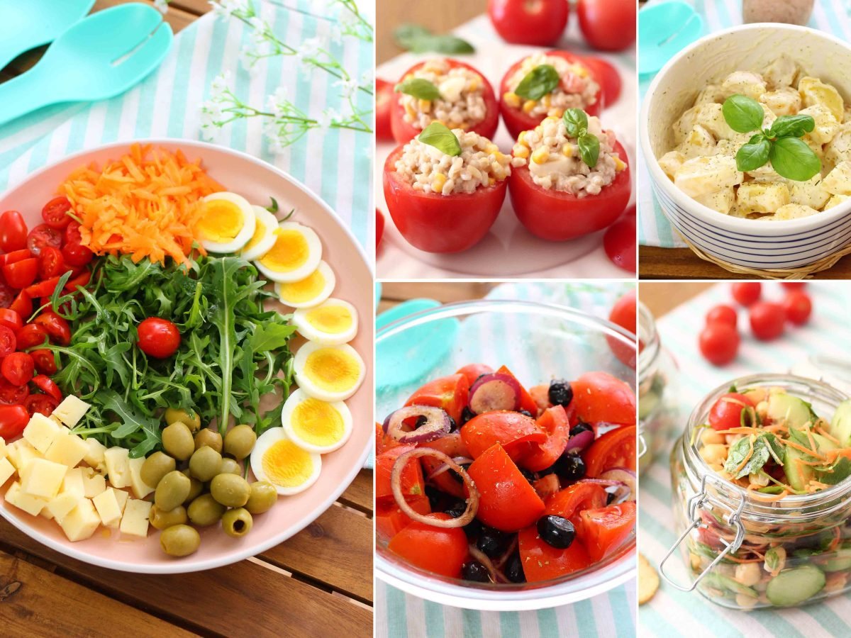 5 ricette di insalate estive