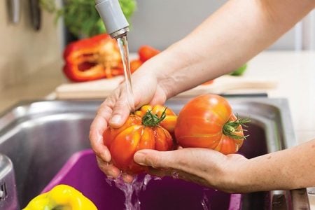 Come lavare le verdure