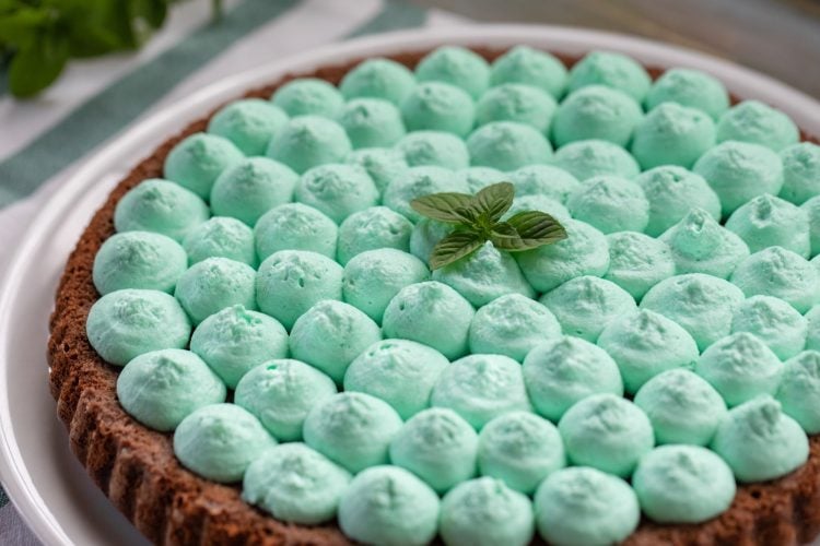 Crostata Morbida Menta e cioccolato