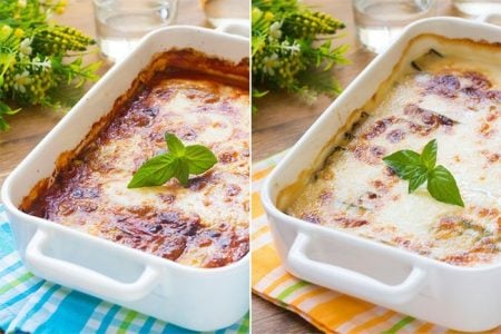 Parmigiana di zucchine – 2 ricette sfiziose