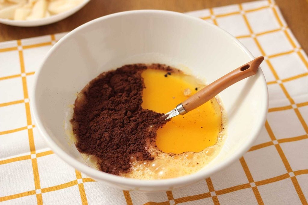 Plumcake cioccolato e pere - Step 2