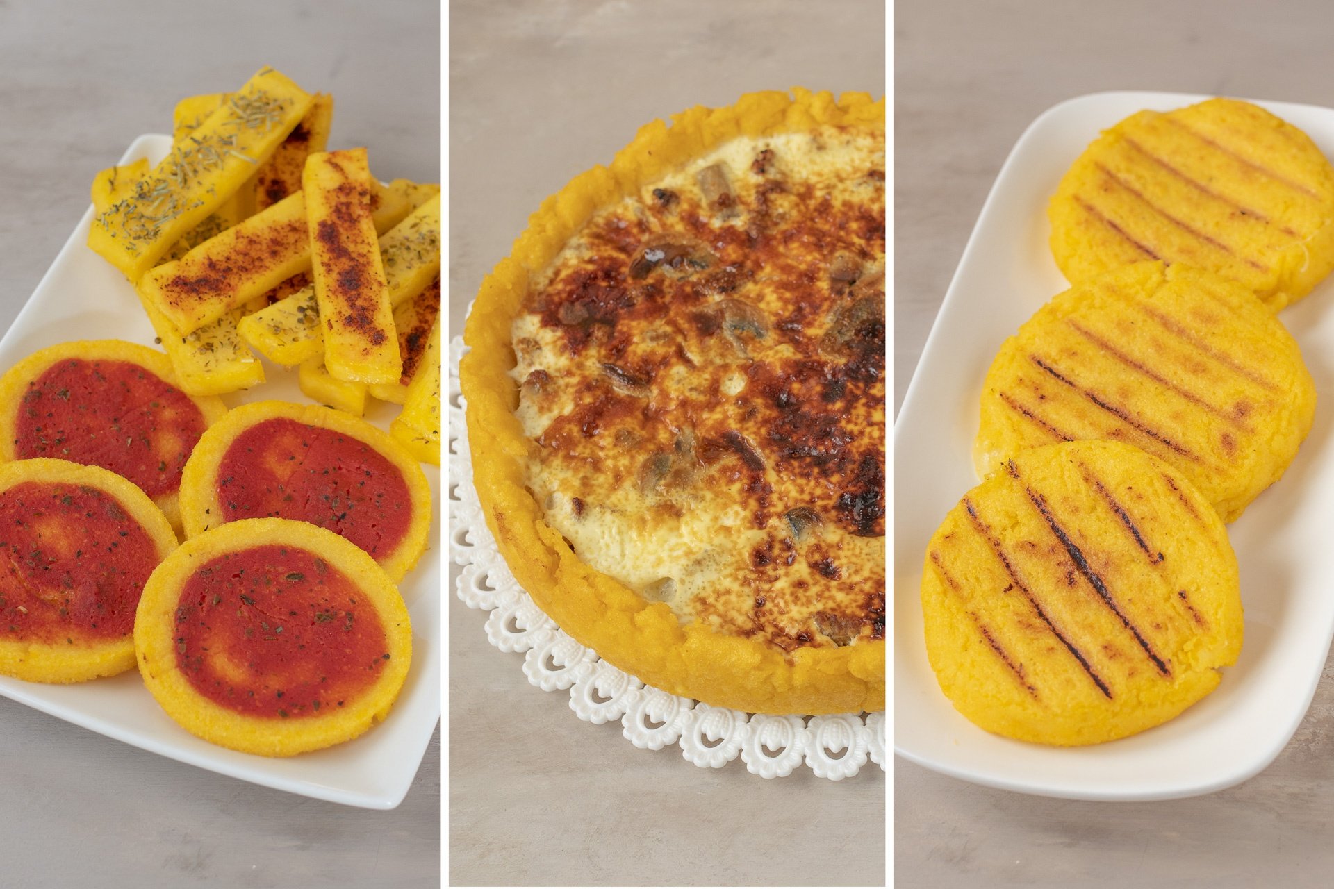 Tre idee facili e veloci con la polenta - Ricetta Fatto in casa da Benedetta