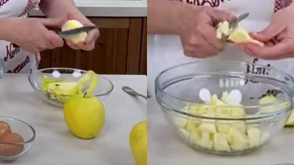 Torta antica di mele e amaretti - Step 2