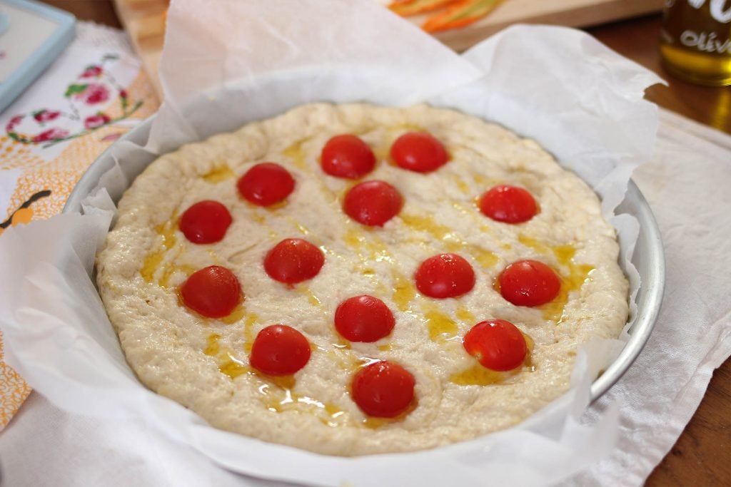 Pizza veloce fiori di zucca e mozzarella - Step 4