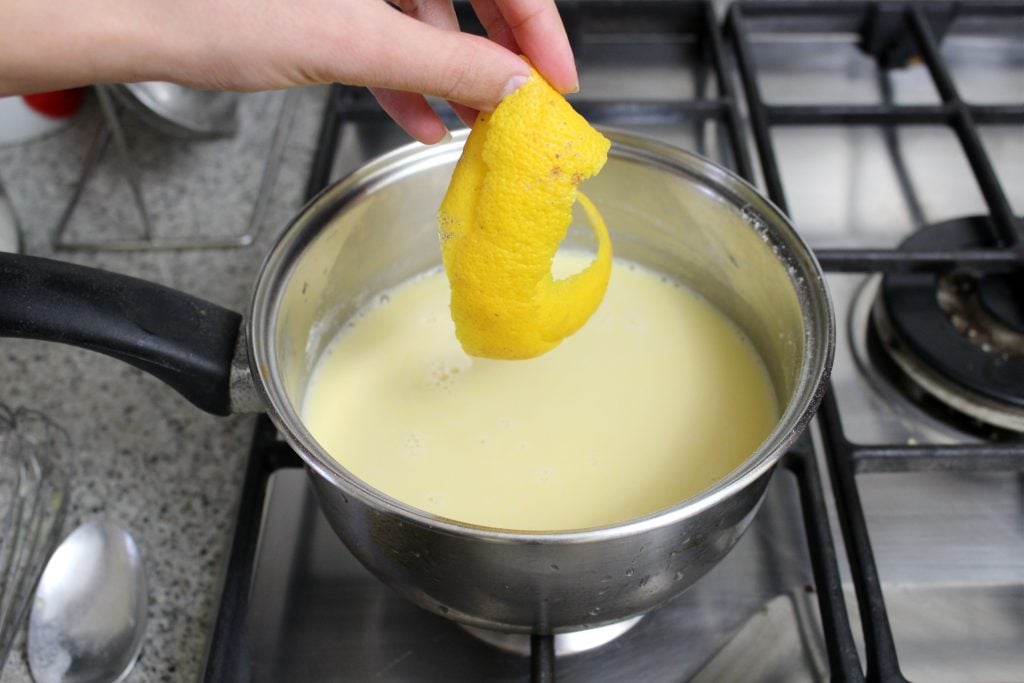 Crema pasticcera senza uova - Step 2