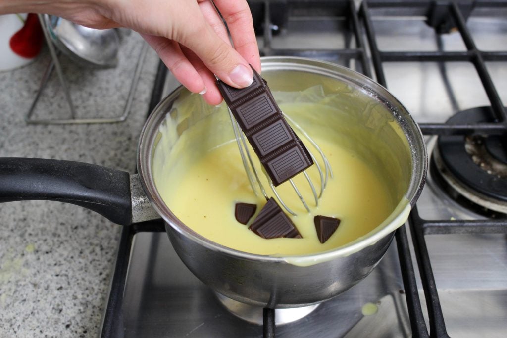 Crema pasticcera senza uova – classica e al cioccolato - Step 3