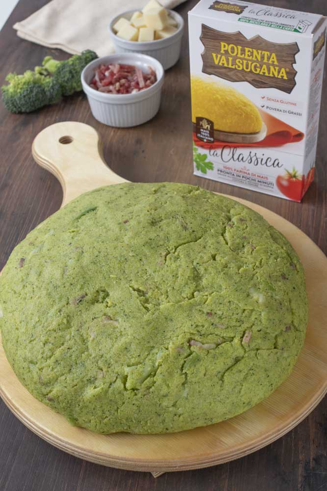 Polentone broccoli e speck - Step 7