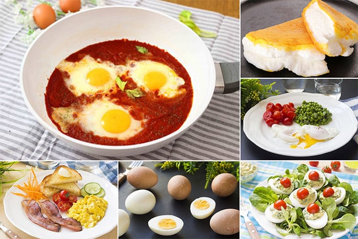 7 modi per cucinare le uova