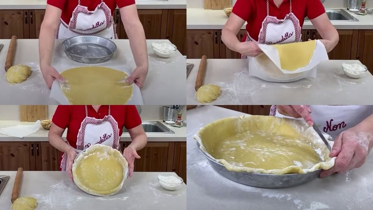 Crostata ripiena di mele - Step 4
