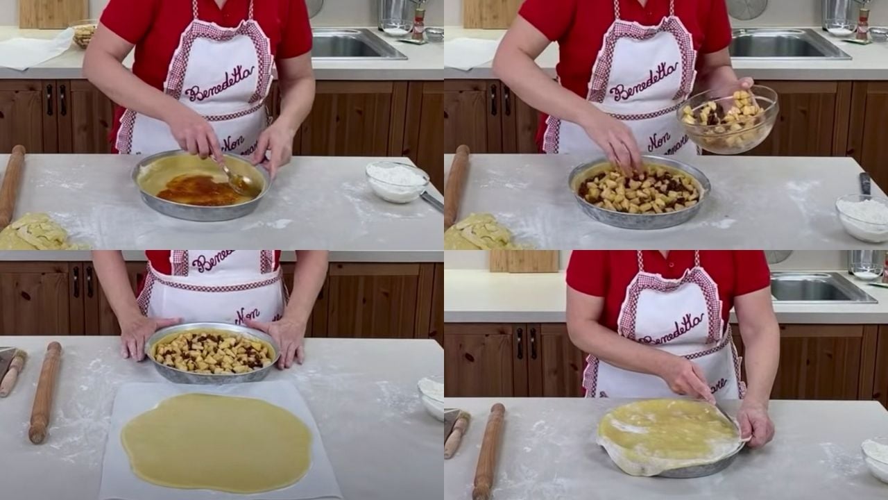 Crostata ripiena di mele - Step 5