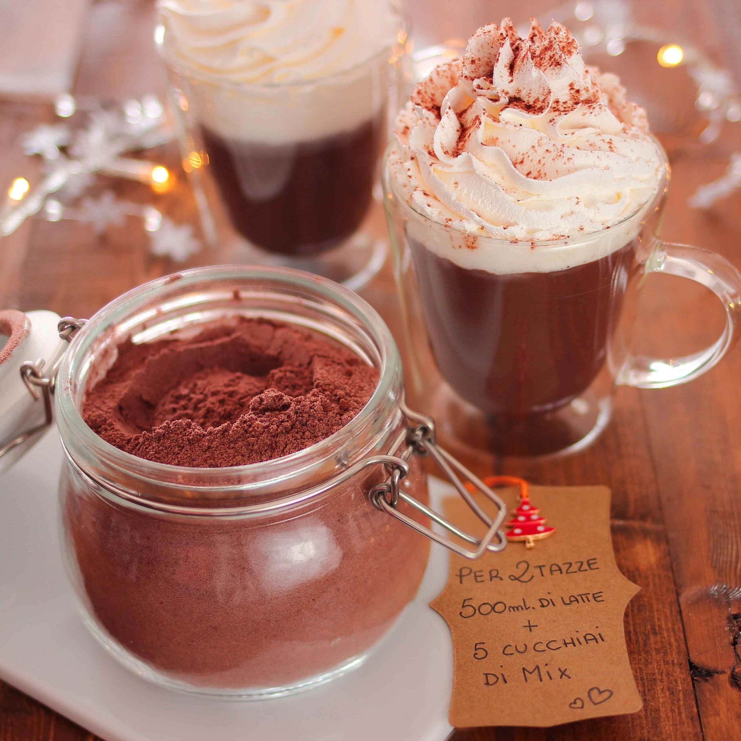 Mix per cioccolata calda cremosa – idea regalo di Natale - Step 5
