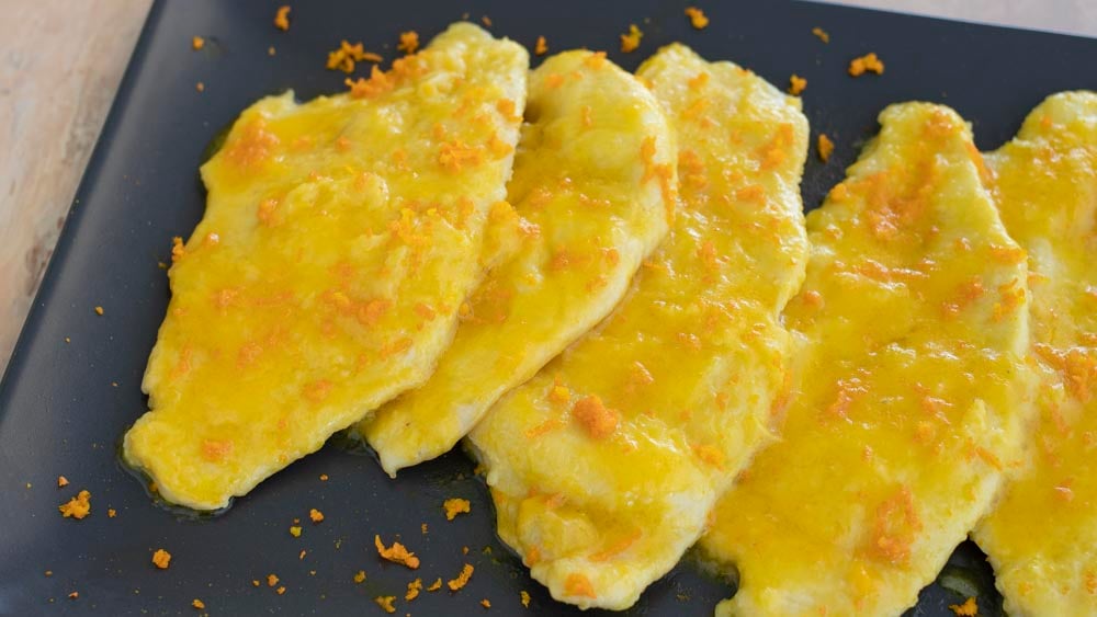 petto di pollo all'arancia