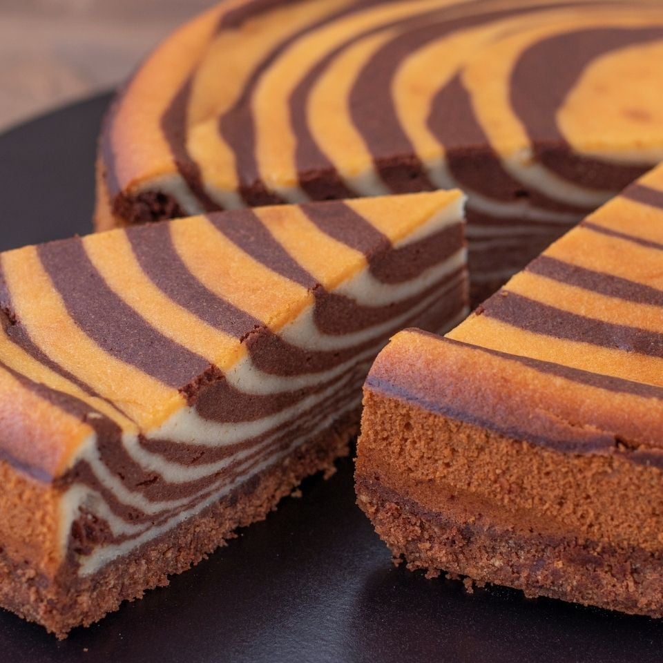 cheesecake zebrata