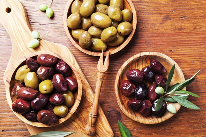 olive e sottaceti
