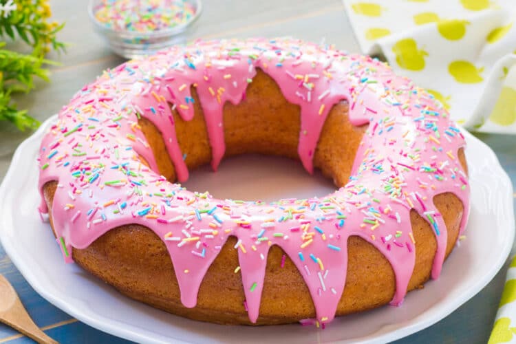 Torta donuts gigante