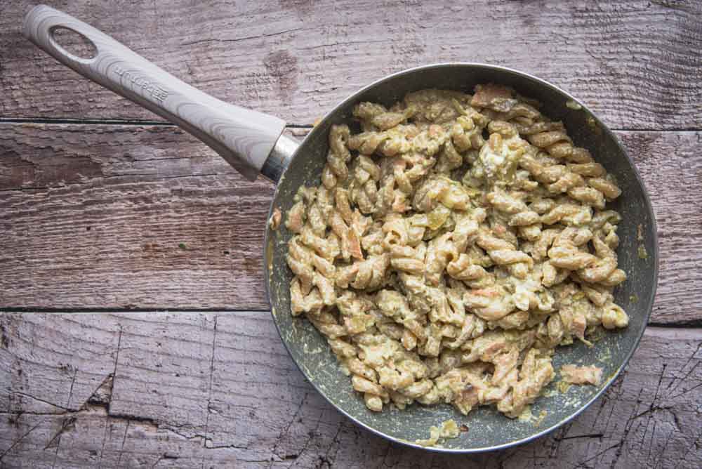 Pasta salmone e pistacchi - Step 8