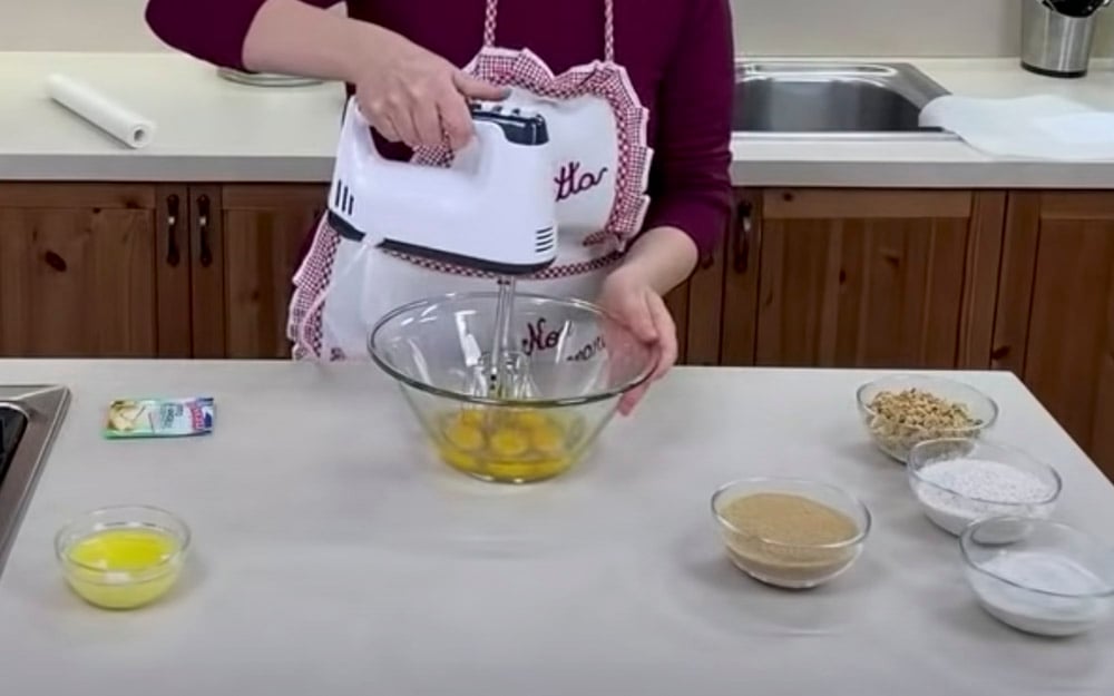 Torta integrale di grano saraceno e noci - Step 2