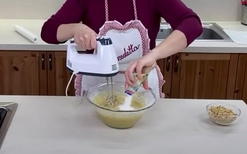 Torta integrale di grano saraceno e noci - Step 6