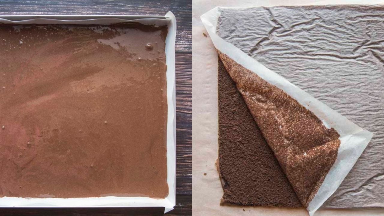 Torta furba panna e cioccolato - Step 2