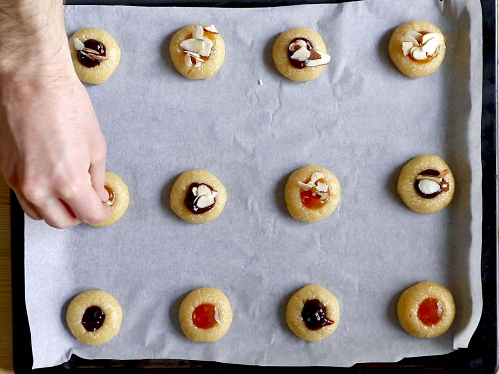 Biscotti mandorle e marmellata - Step 7