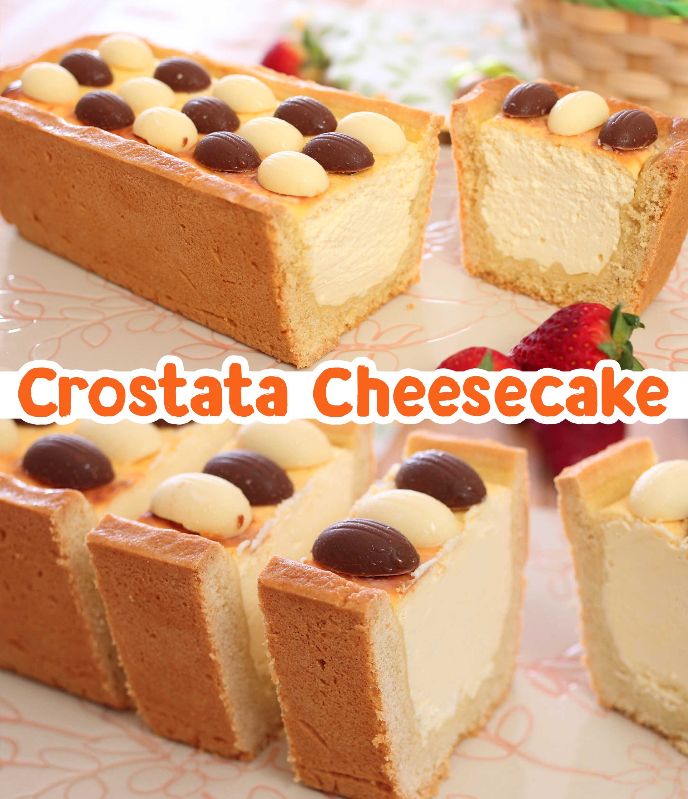 Crostata cheesecake con ovetti di Pasqua - Step 6
