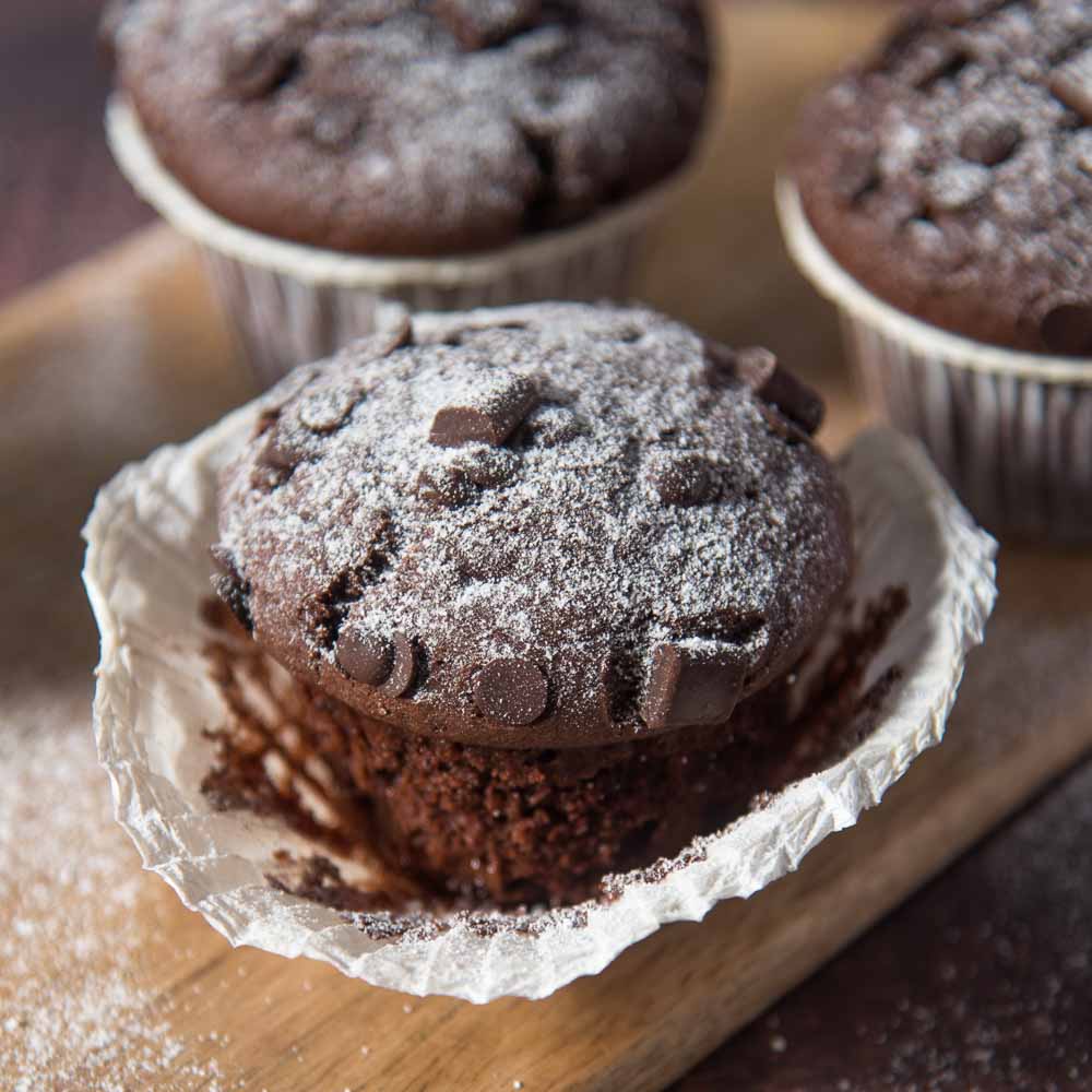 Muffin vegani al cioccolato - Step 7