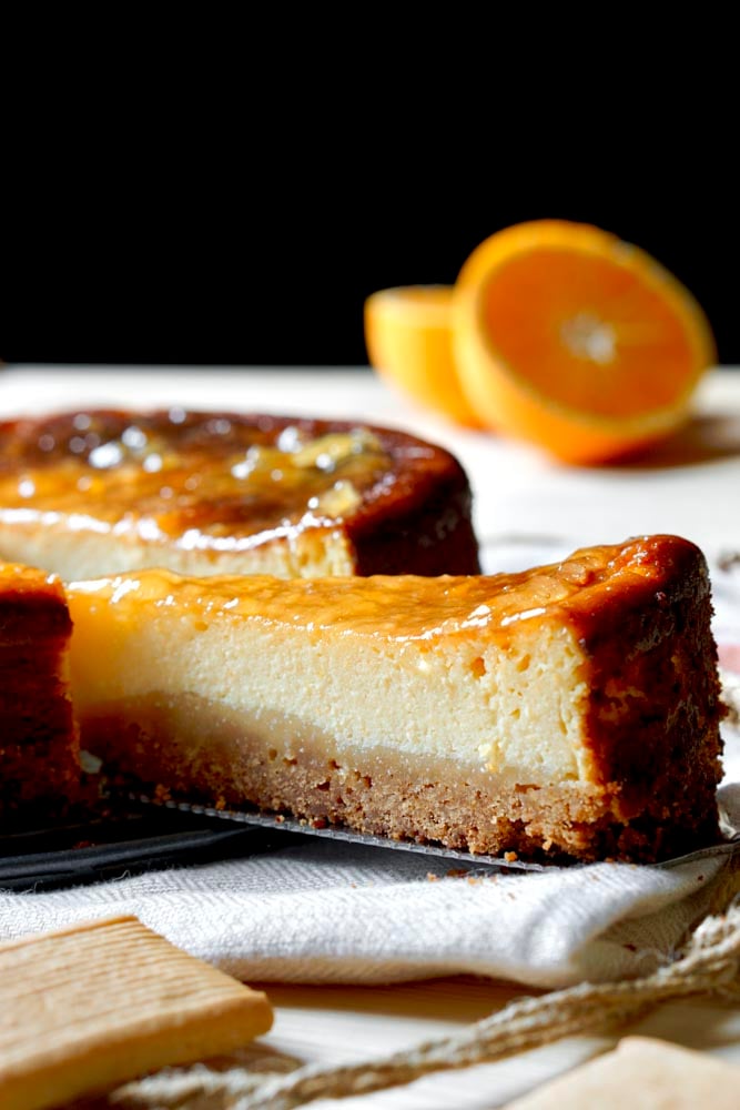 Cheesecake al forno ricotta e arancia - Step 9