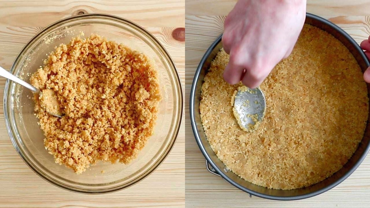 Cheesecake al forno ricotta e arancia - Step 2