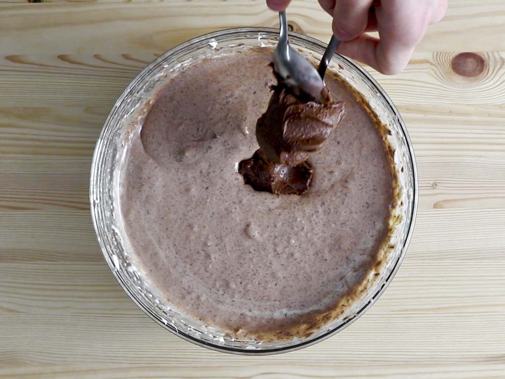 Cheesecake al cioccolato e nocciole - Step 8