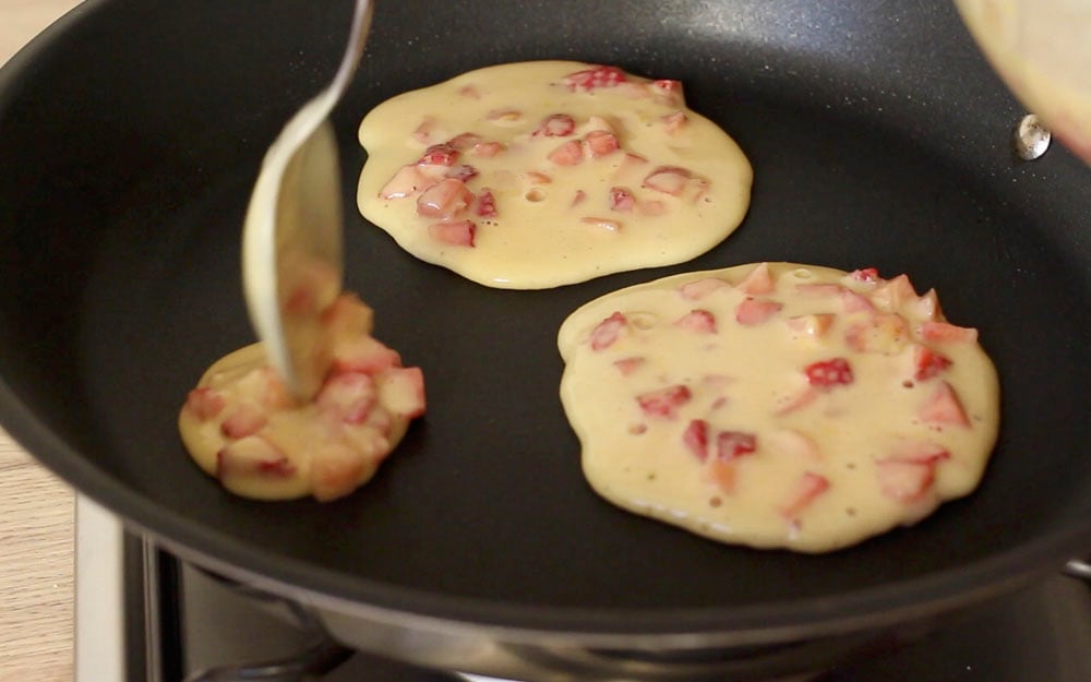 Pancake alle fragole senza glutine - Step 5