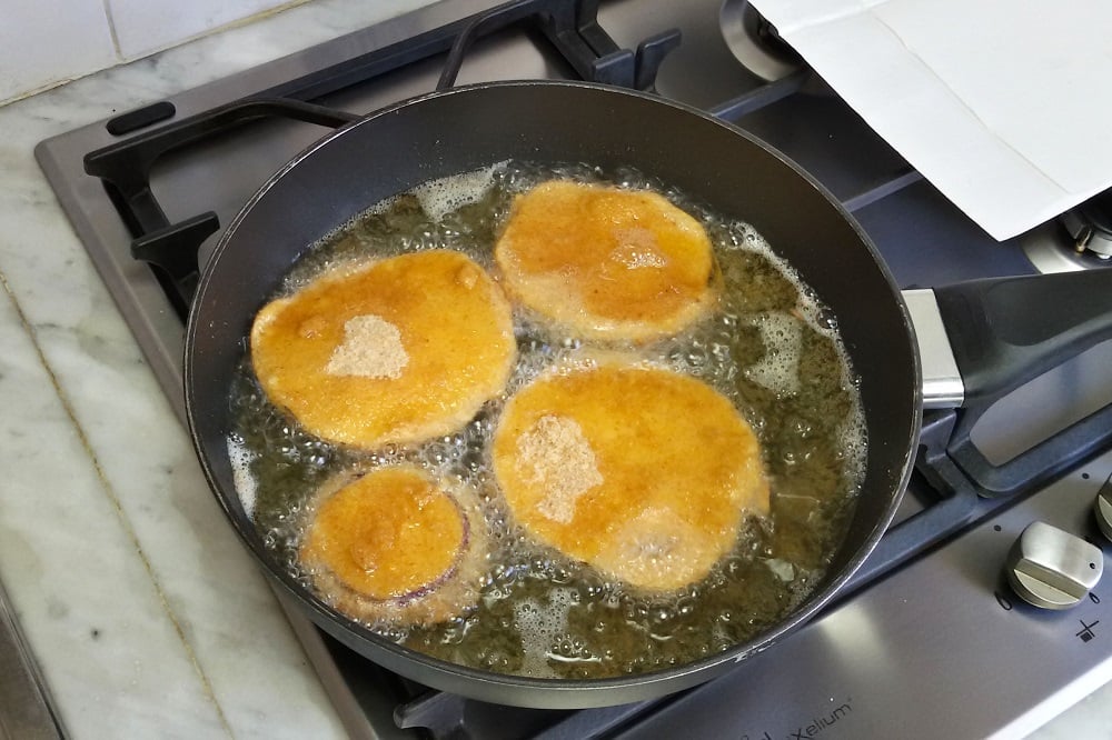 Cotolette di melanzane al forno e fritte - Step 1