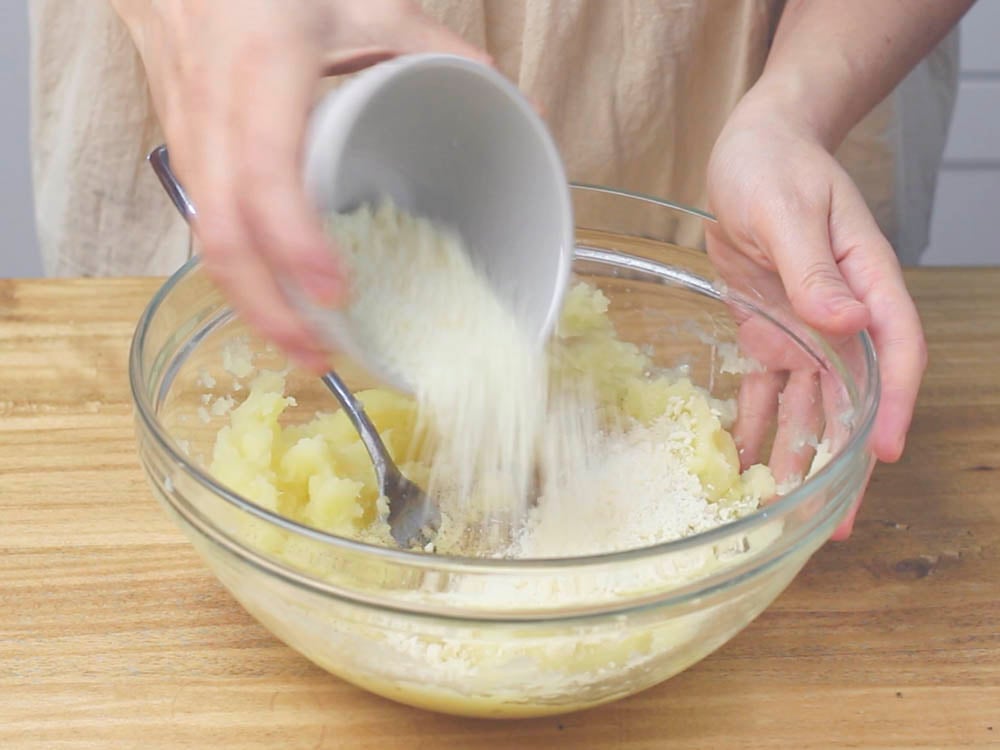 Sbriciolata di patate e zucchine senza glutine - Step 4