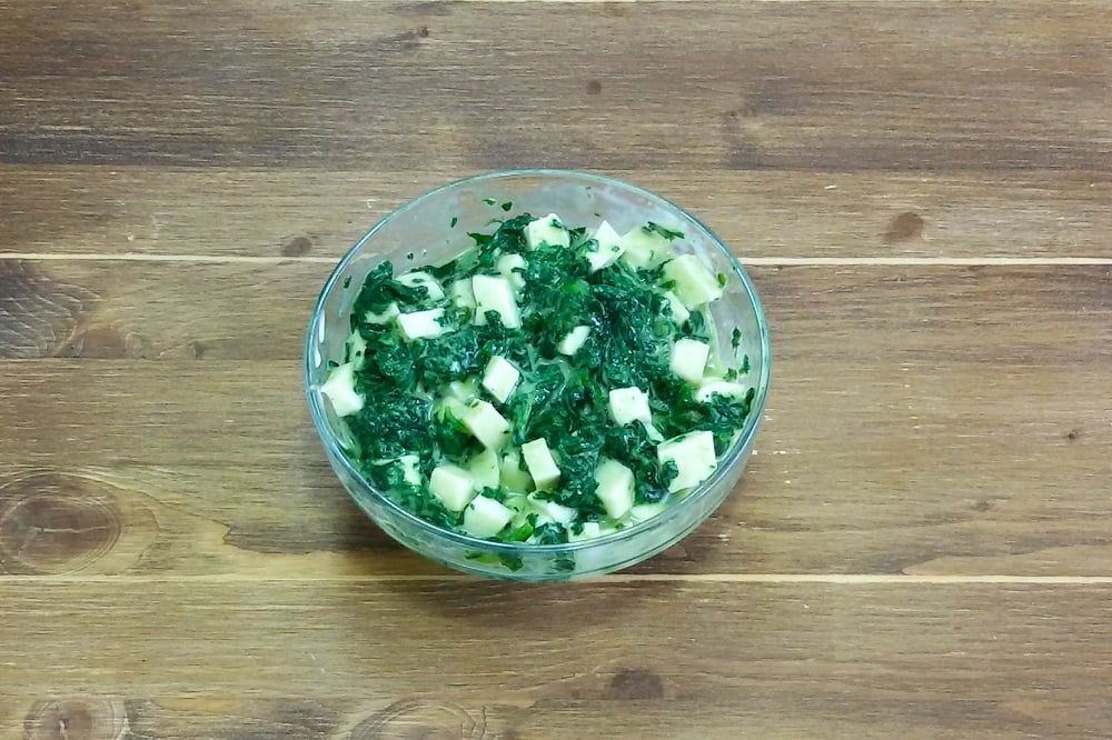 Sofficiotti con spinaci, pomodoro e prosciutto - Step 3