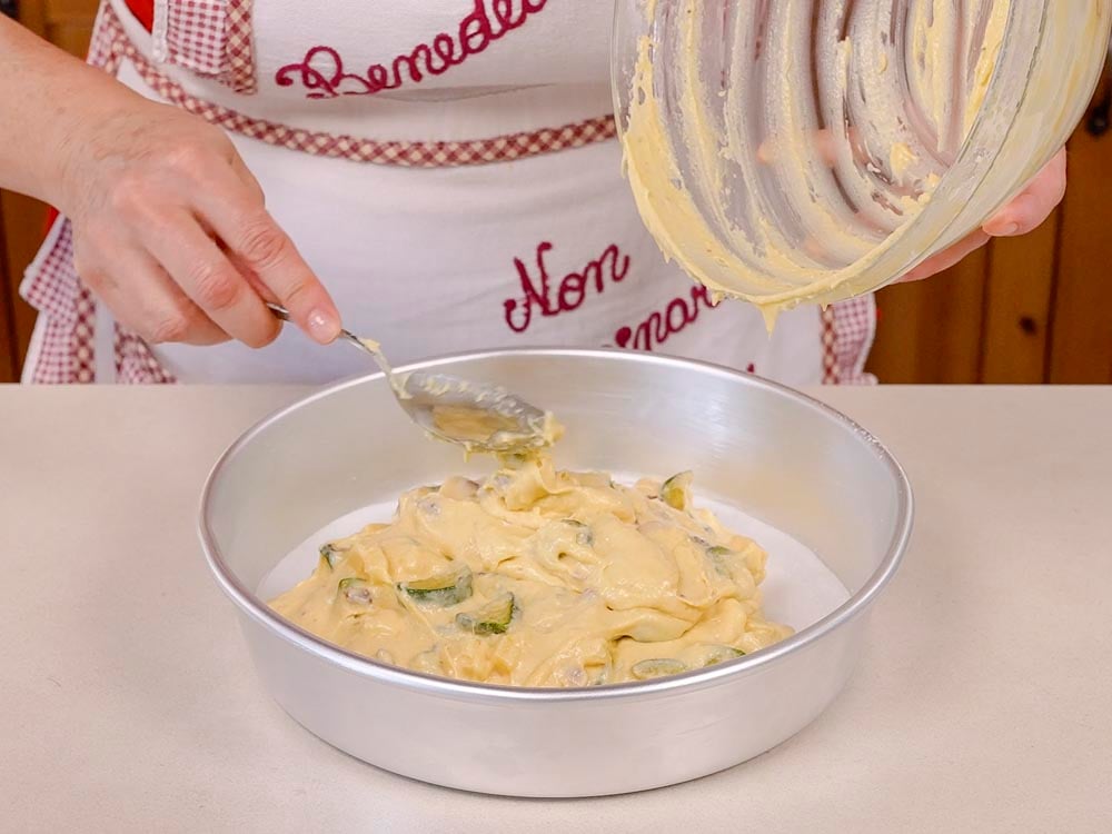 Torta soffice salata zucchine e mascarpone - Step 9