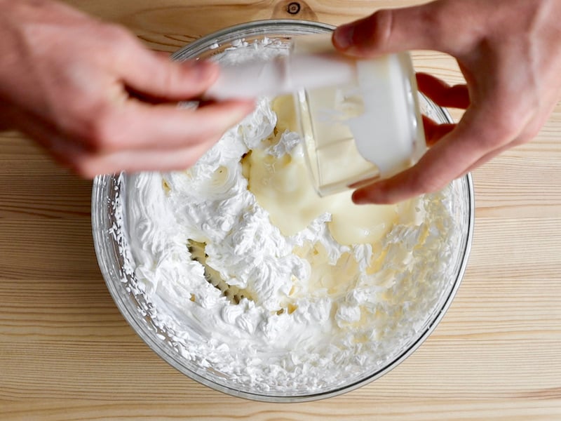 Torta fredda mascarpone e crema di nocciole - Step 5