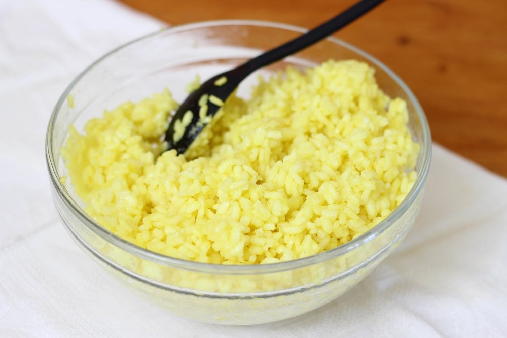 Torta di riso in padella con zucchine e formaggio - Step 1