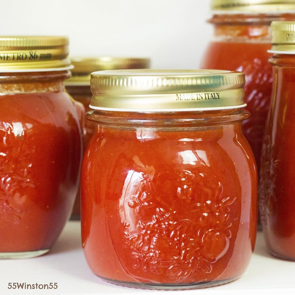 Conserva di salsa di pomodoro fresco fatta in casa - Step 13