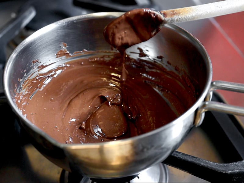 Semifreddo al cioccolato e nocciole - Step 2