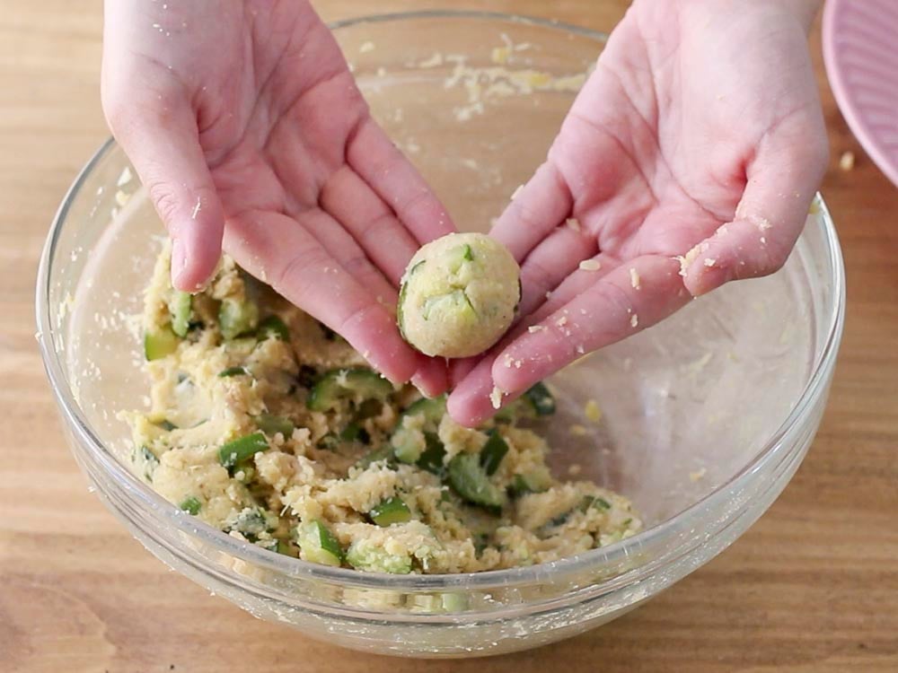 Polpette di zucchine senza glutine - Step 6