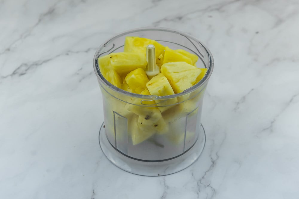 Ghiaccioli ananas e cocco - Step 2
