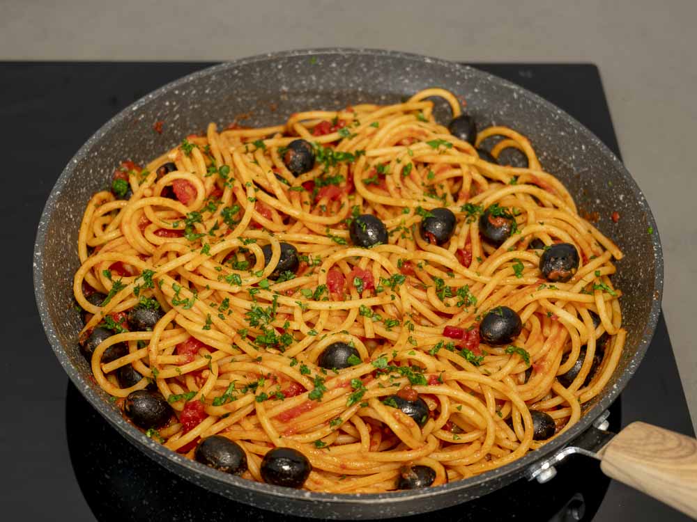Spaghetti alla puttanesca - Step 4