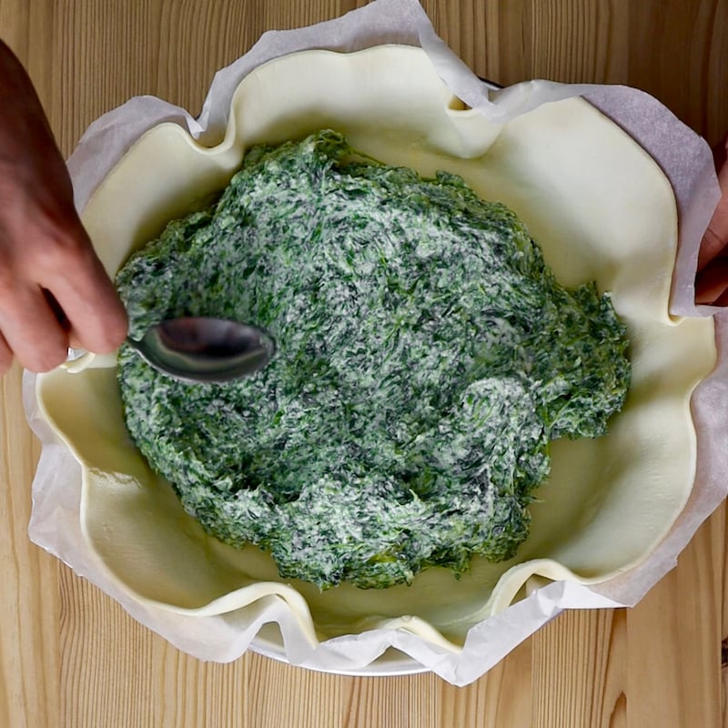 Torta salata ricotta e spinaci - Step 4