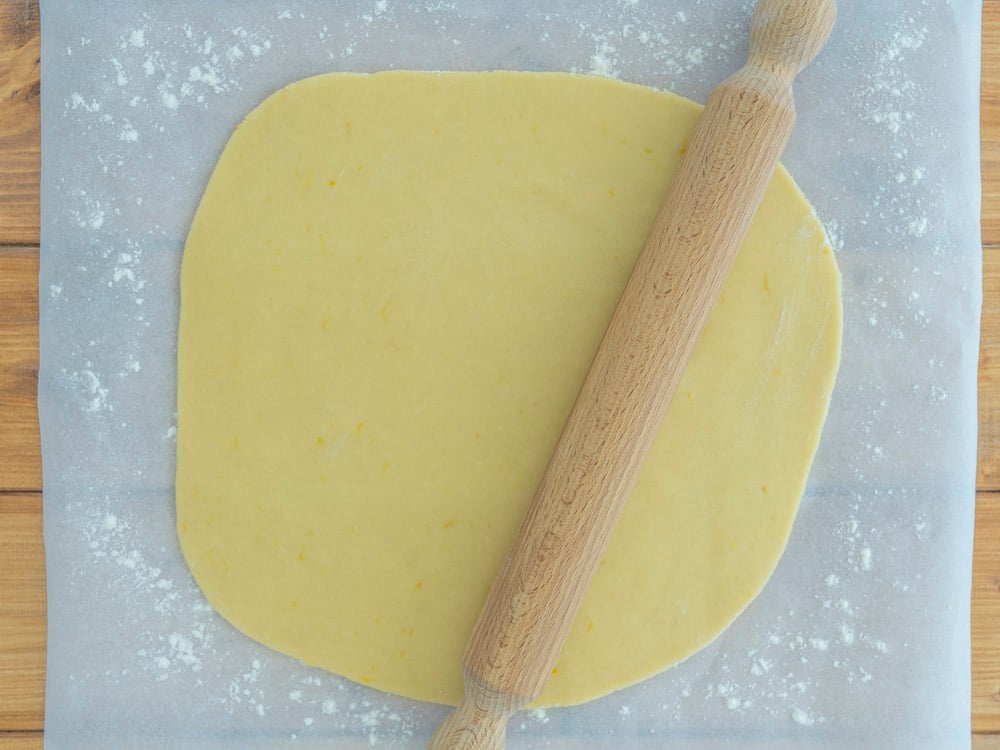 Torta crostata di crema e mele - Step 1