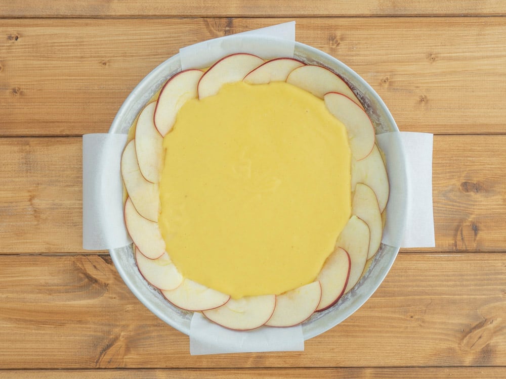 Torta crostata di crema e mele - Step 4