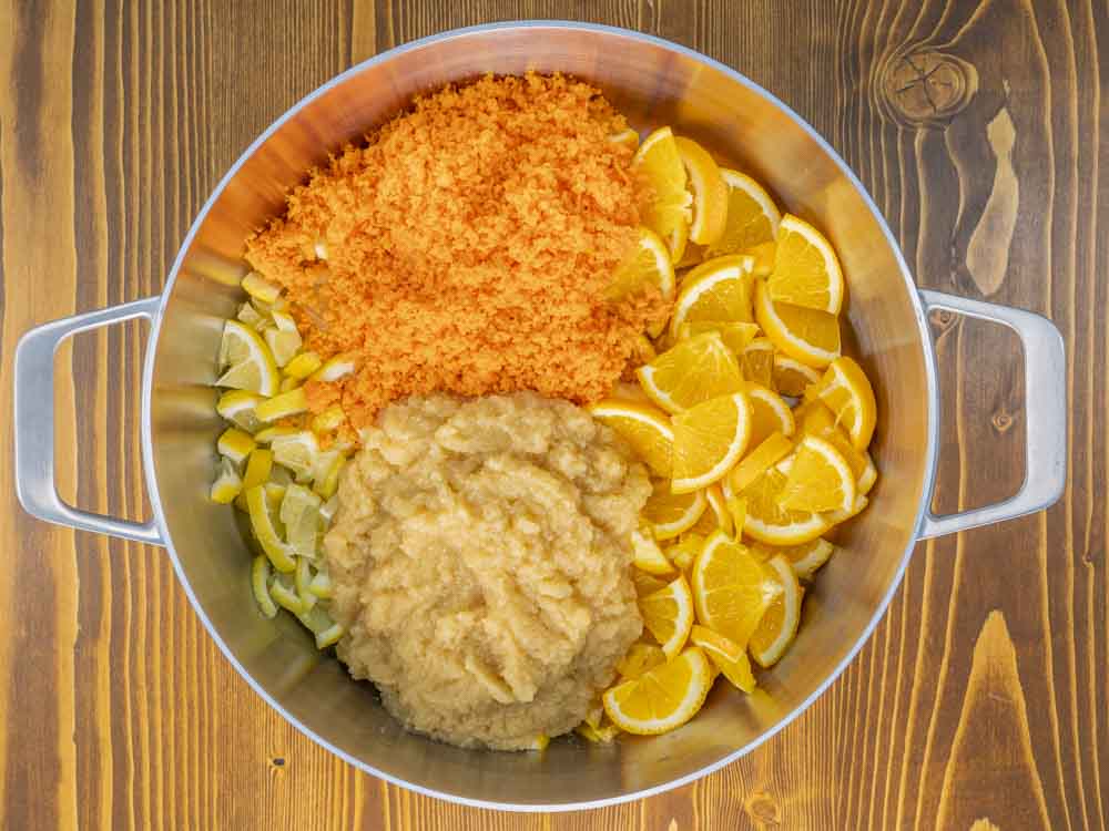 Marmellata ACE di arance, carote e limoni - Step 3