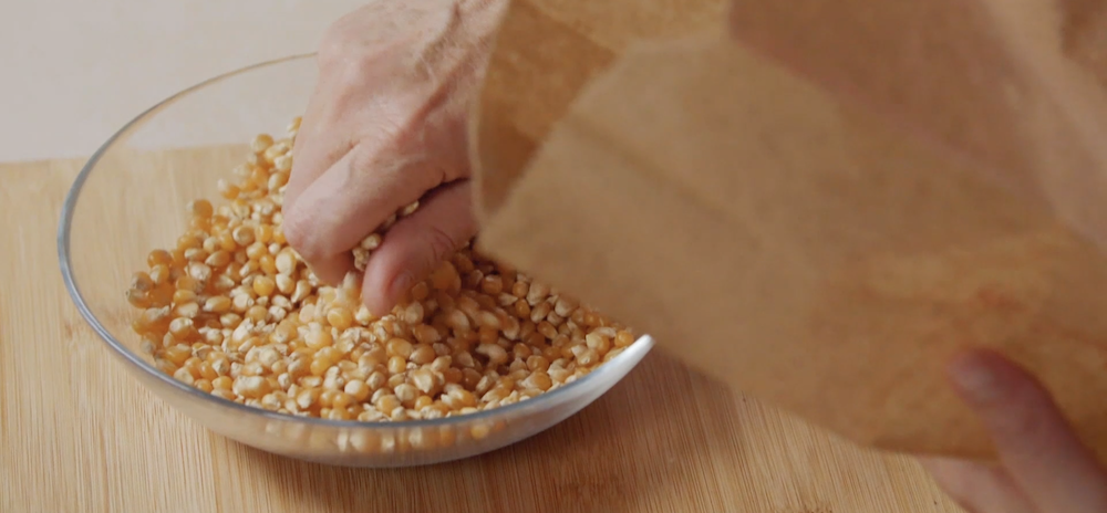 Pop corn fatti in casa in 3 versioni - Step 1